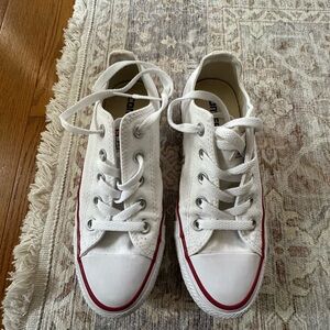Converse White Low-Top Sneakers